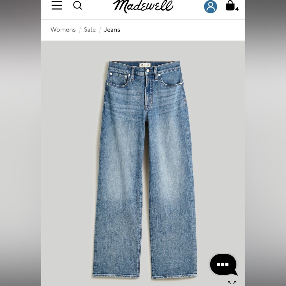 Madewell Perfect Vintage Wide-Leg Jeans